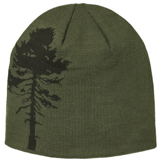 Hat Pinewood Tree reversible Green/Pink