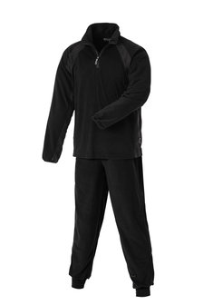 Underwear Set Pinewood Microfleece Black