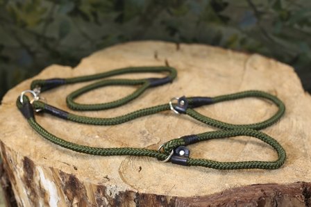 Dog Line Nylon Double Green