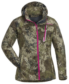 Jas Pinewood Camo Stretch Shell Dames