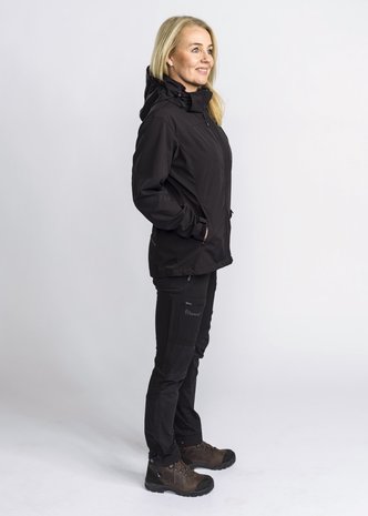 Broek Finnveden Hybrid Dames Zwart