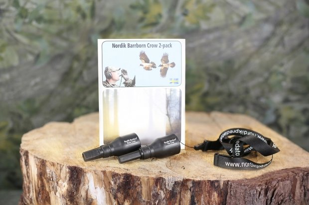 Nordik Barrborn Crow Calls Twin Pack With Lanyard 