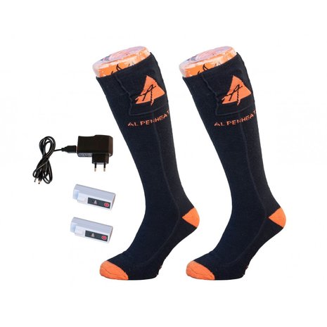 Heated socks cotton 1 pair