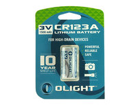Olight CR123A Lithium batterij 3V 1600mAh Olight CR123A Lithium batterij 3V 1600mAh